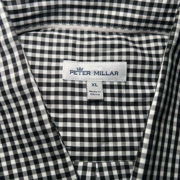 Peter Millar Crown Soft XL Mens Shirt Long Sleeve - Picture 3 of 6